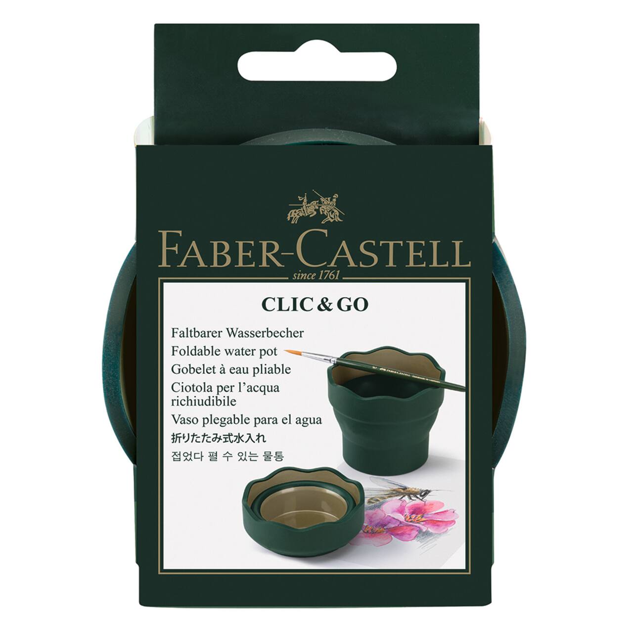 Faber-Castell® Clic & Go Foldable Water Pot
